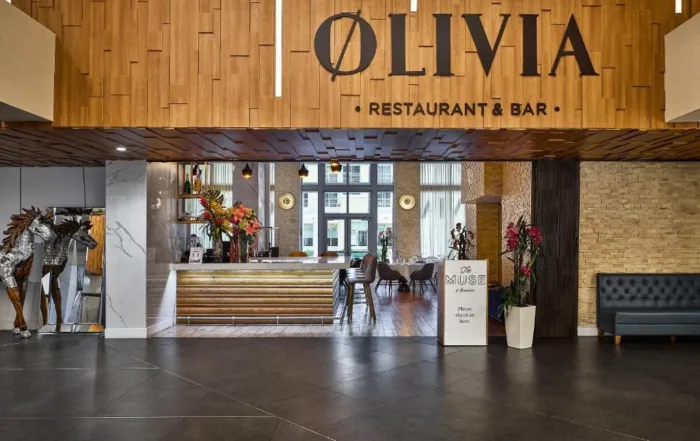 Entrance from yje lobby