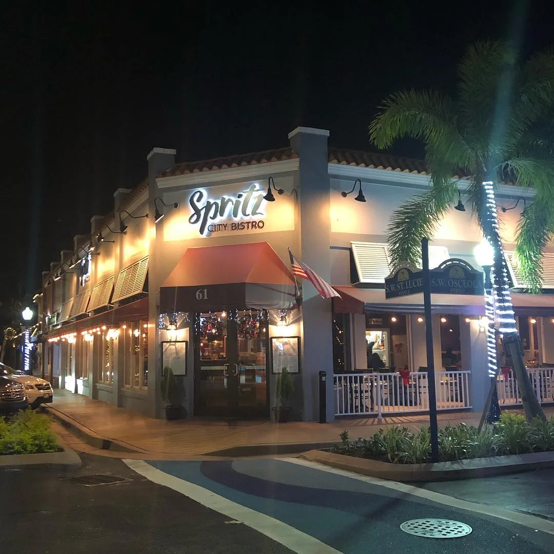 The Front entrance to the restaurant