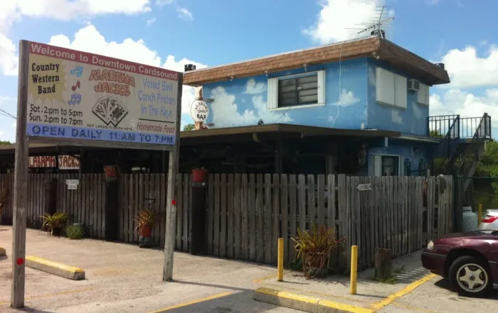 The Alabama Jacks Building and Sign