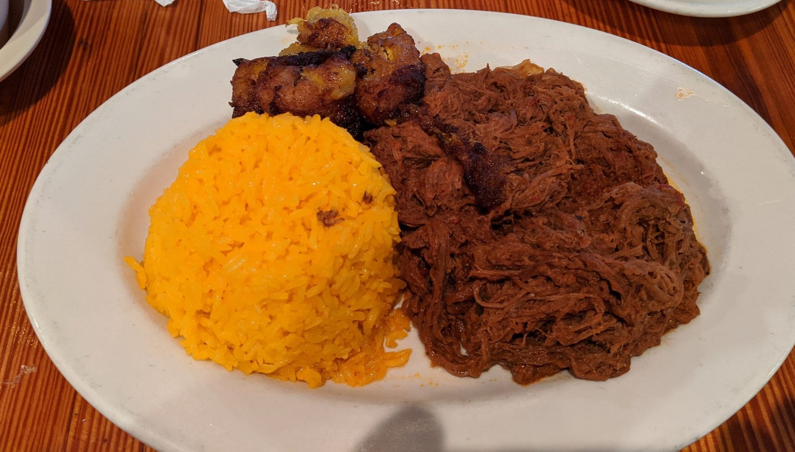 Ropa Vieja and yellow rice