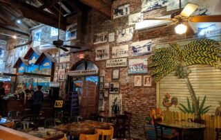 The walls of el Meson De Pepe