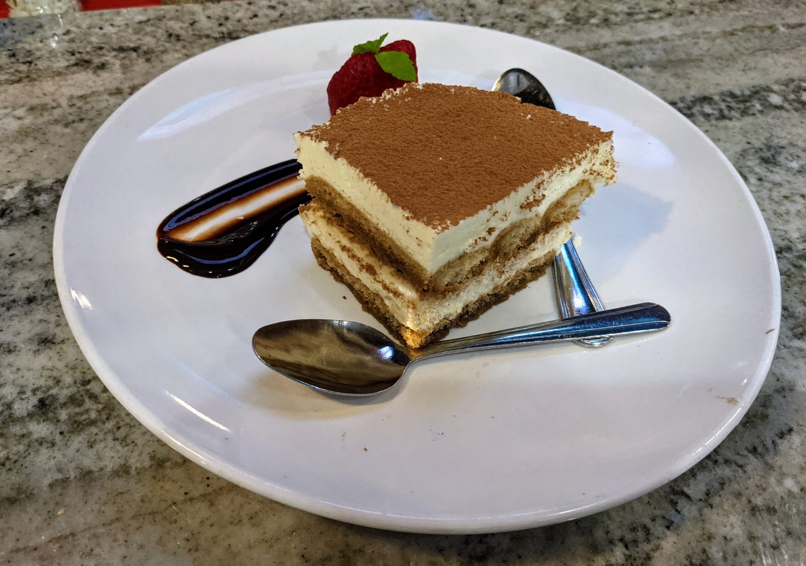One serving of Tiramisu