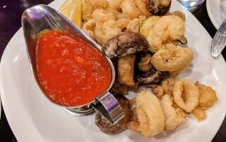 Fried Calamari and Shrimp