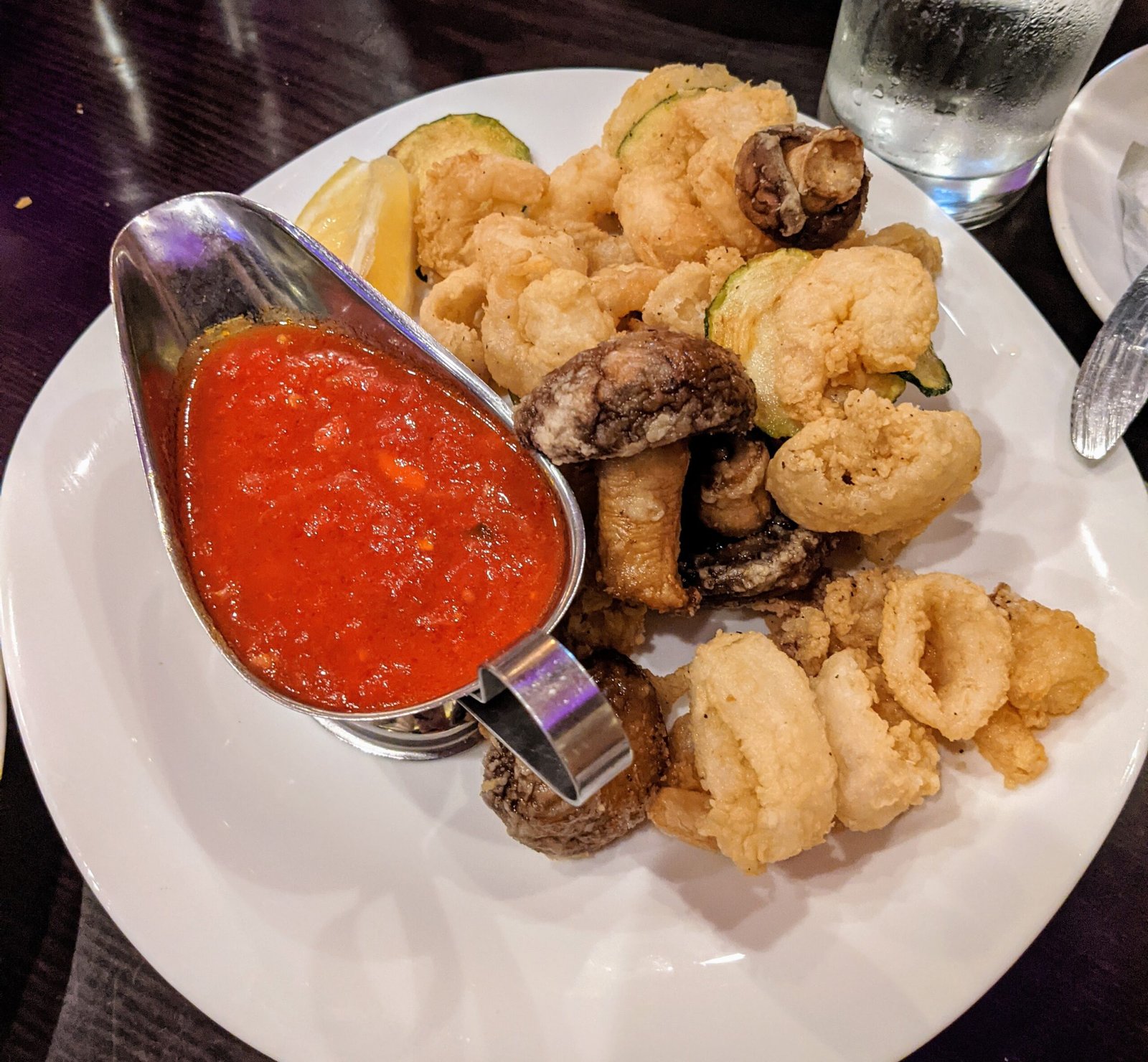 Fried Calamari and Shrimp