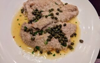 Chicken picatta with Capers