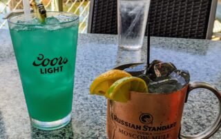 2 Drinks on the table