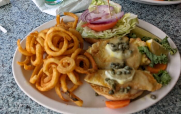 Lion Fish Sandwich