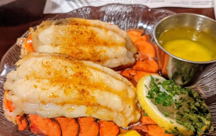 Twin Broiled Lobster tails