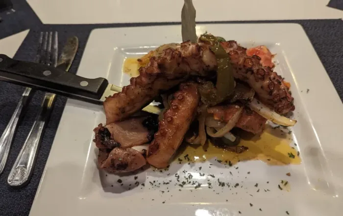 Roasted Octopus