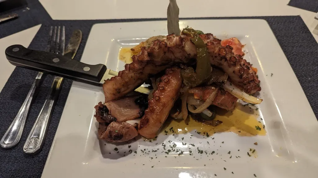 Roasted Octopus