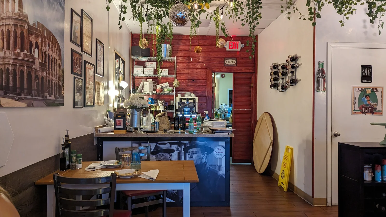 Tables and Chairs in the dining room