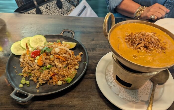 Massaman Curry and Fried Rice