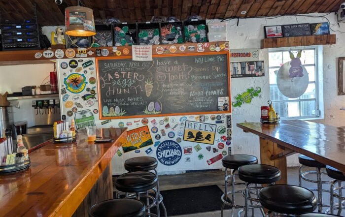 Herbie's bar area