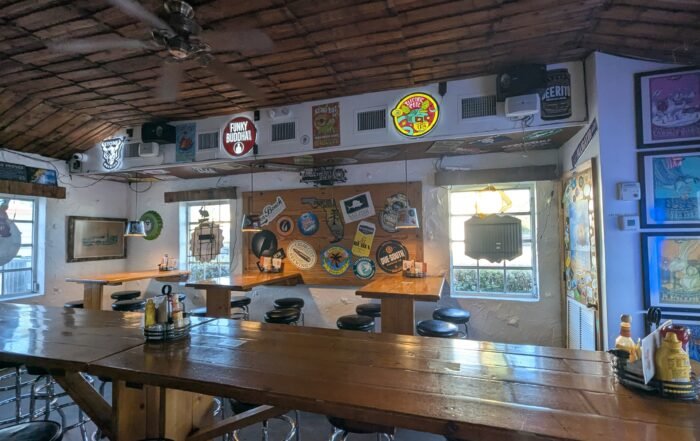 Herbie's bar area