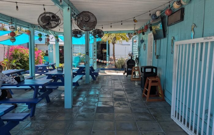 Outdoor seating