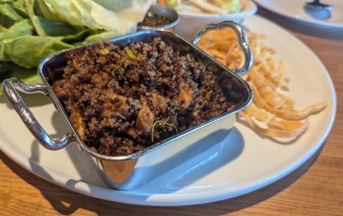 Quinoa Lettuce Wrap