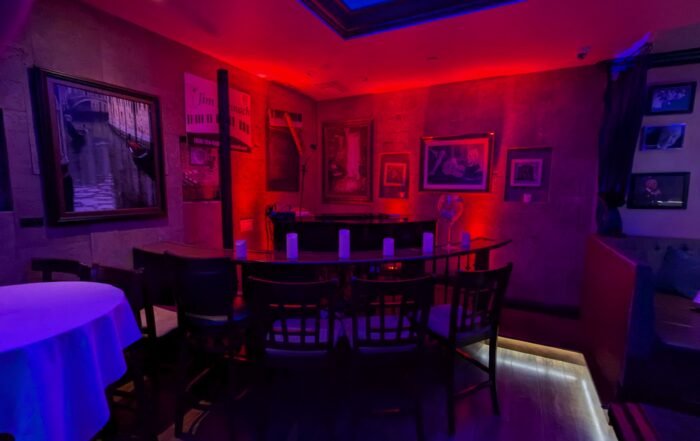 Piano area in lounge