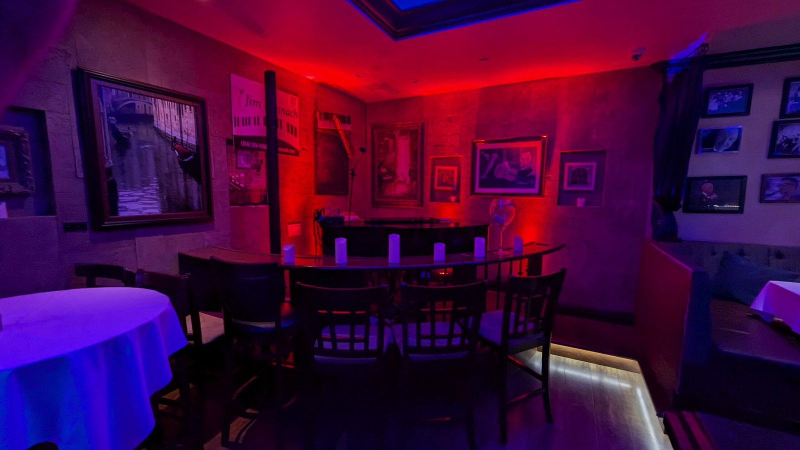 Piano area in lounge