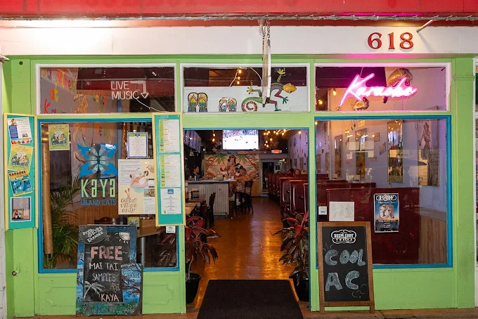 Front entrance to Kaya