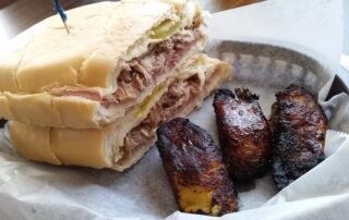 Cuban Sandwich & Fried Bananas