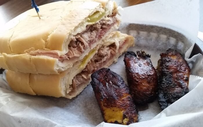 Cuban Sandwich & Fried Bananas