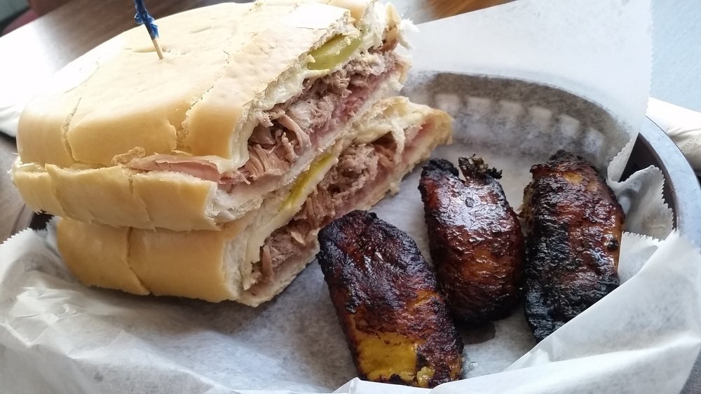 Cuban Sandwich & Fried Bananas