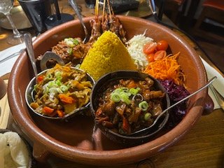 Mixed Bowl of Indonesian cuisine