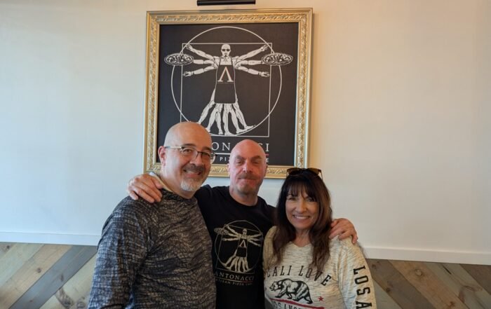 Chef Dan, Peter Antonacci and Doris WithaD