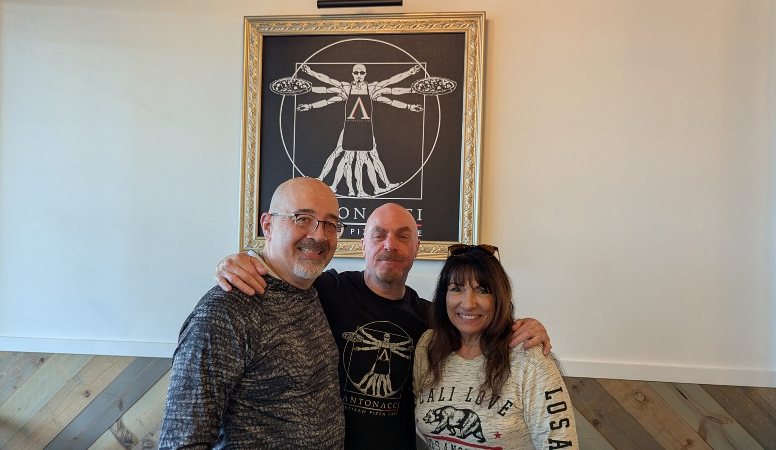 Chef Dan, Peter Antonacci and Doris WithaD