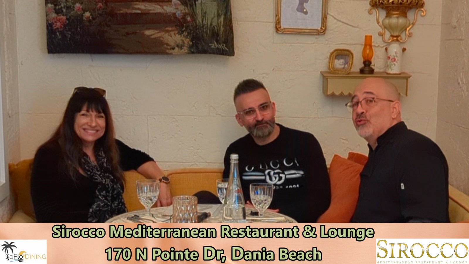 Doris WithaD, Tarek Younes & Chef Dan