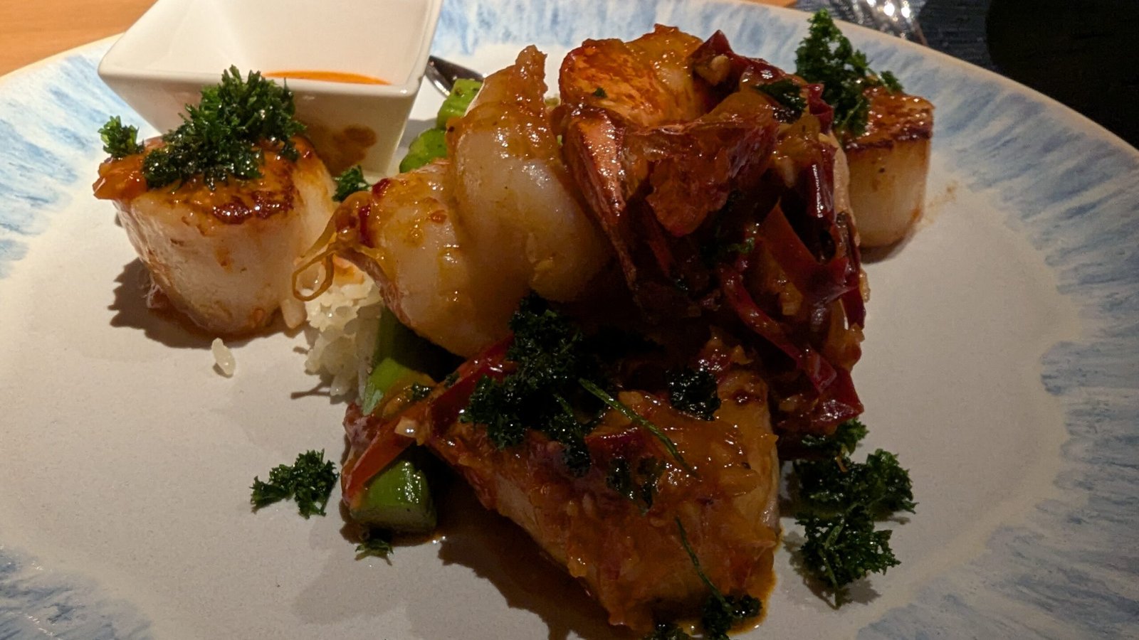 Scallops and Shrimp