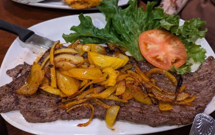 Bistec de Palomilla.