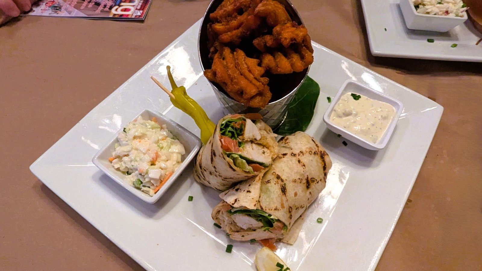 Blackened Rueban Wrap