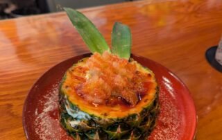 Pineapple Ginger Crème Brûlée