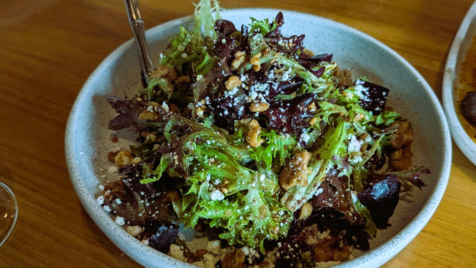Olive and Sea salad Roasted Beets