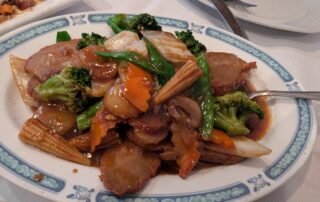 Roast Pork and mixed Veg