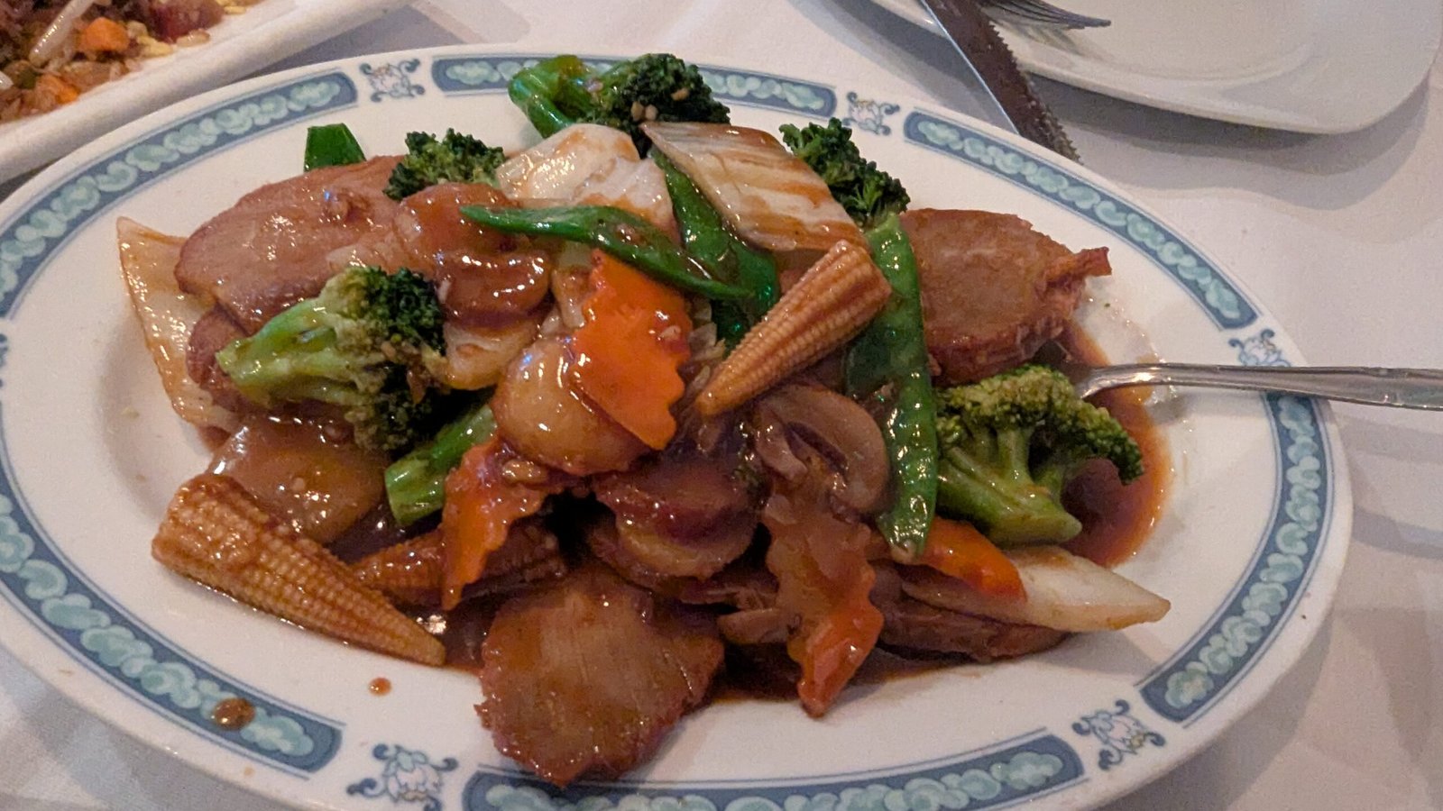 Roast Pork and mixed Veg