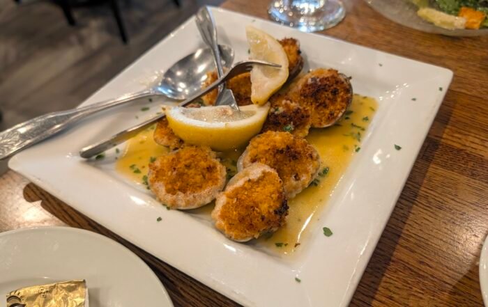 Baked Clams Oreganata