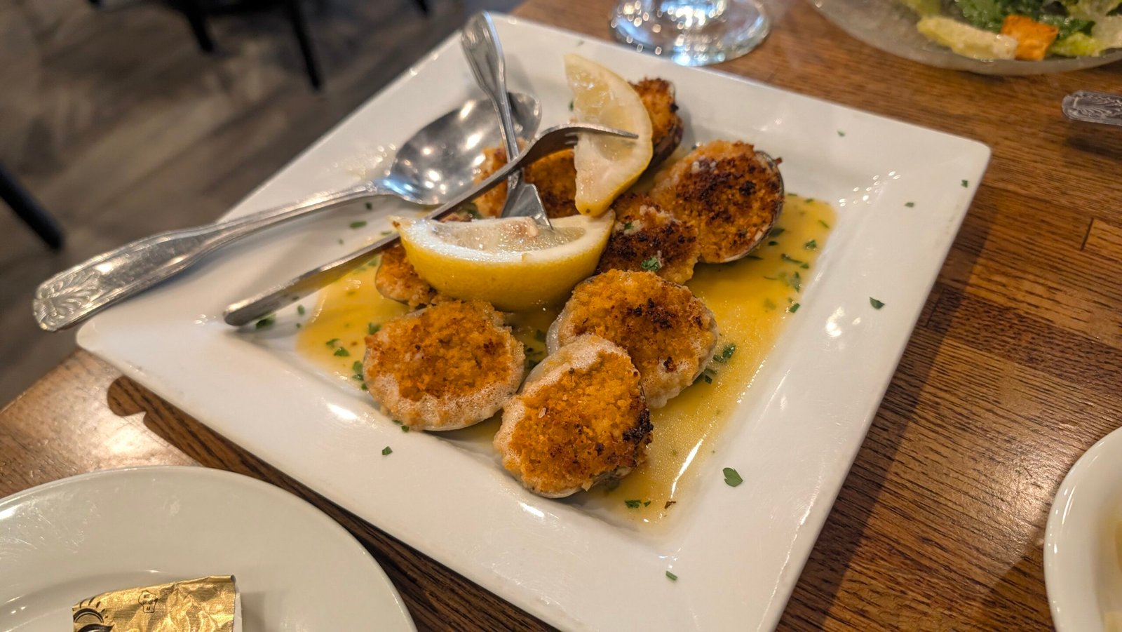 Baked Clams Oreganata